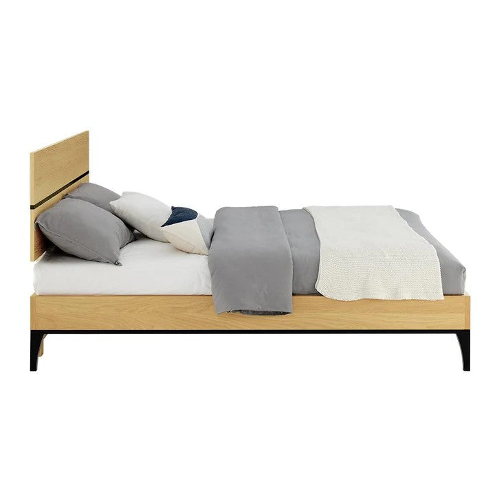 Chic Scandic King Size Bed Frame - Natural