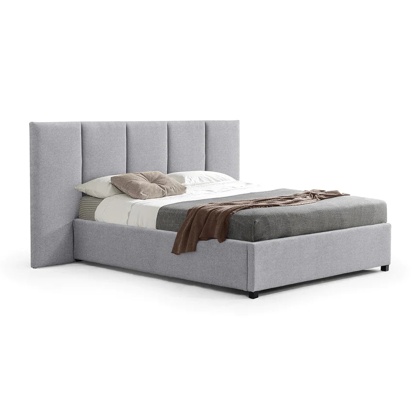 Chic Slumber Bed Frame - Spec Grey (Queen)