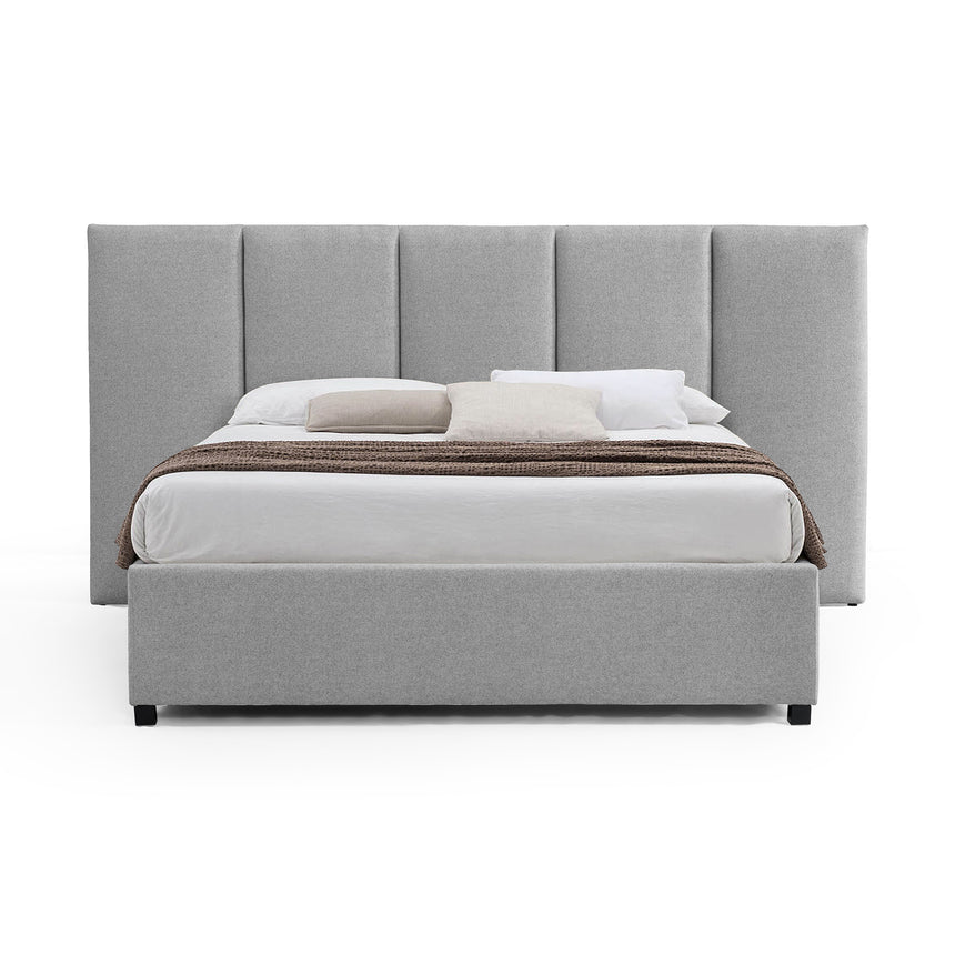 Chic Slumber Bed Frame - Spec Grey (Queen)