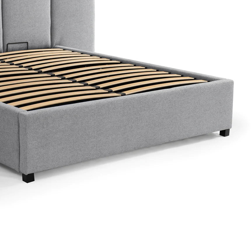 Chic Slumber Bed Frame - Spec Grey (Queen)