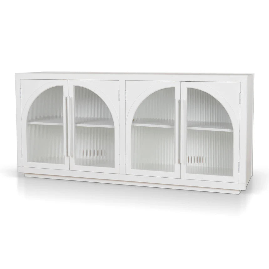 Chic Versatility White Sideboard Unit - White - 178cms