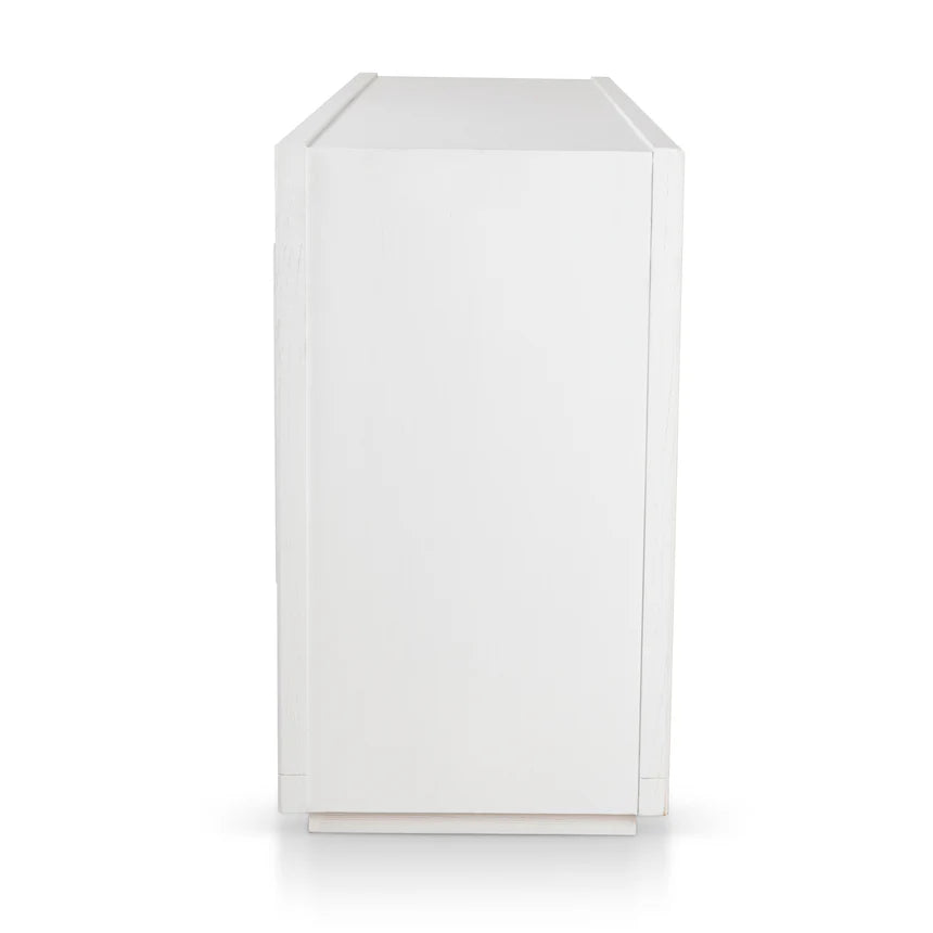 Chic Versatility White Sideboard Unit - White - 178cms