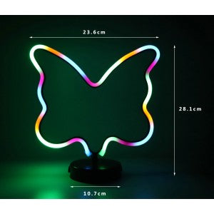 Chic and Unique LED Neon Lamp - Butterfly