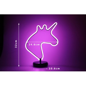 Chic and Unique LED Neon Lamp - Unicorn