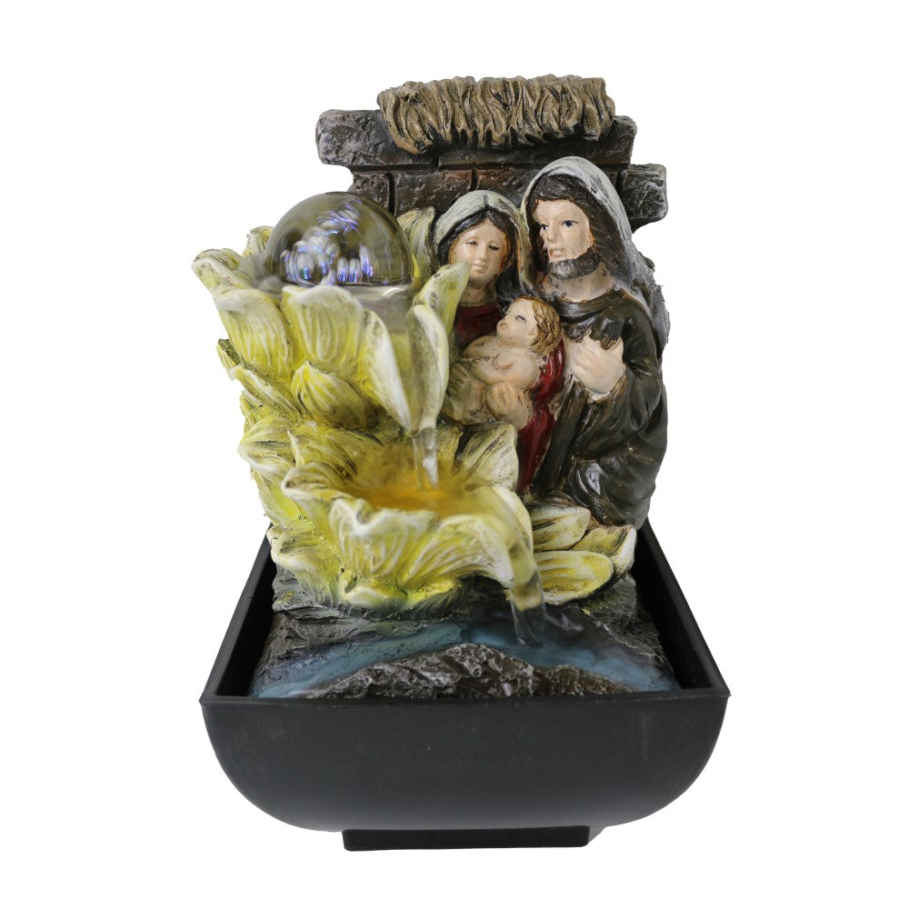 Christianity Serene Environment Indoor Fountain