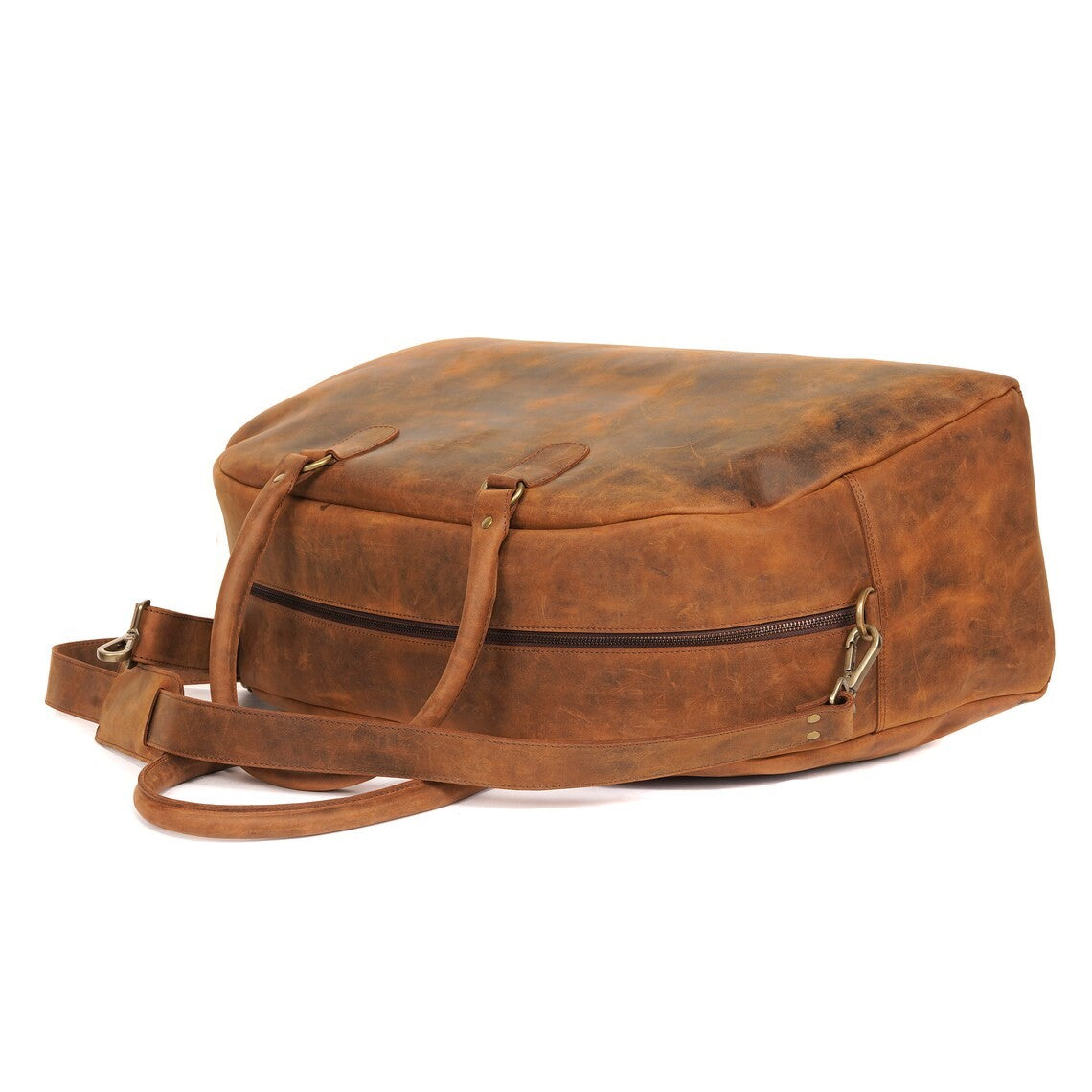 Cityscape Classics Leather Duffle Bag