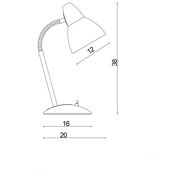 Classic Antique Gooseneck Task Lamp (Available in 4 Colors)