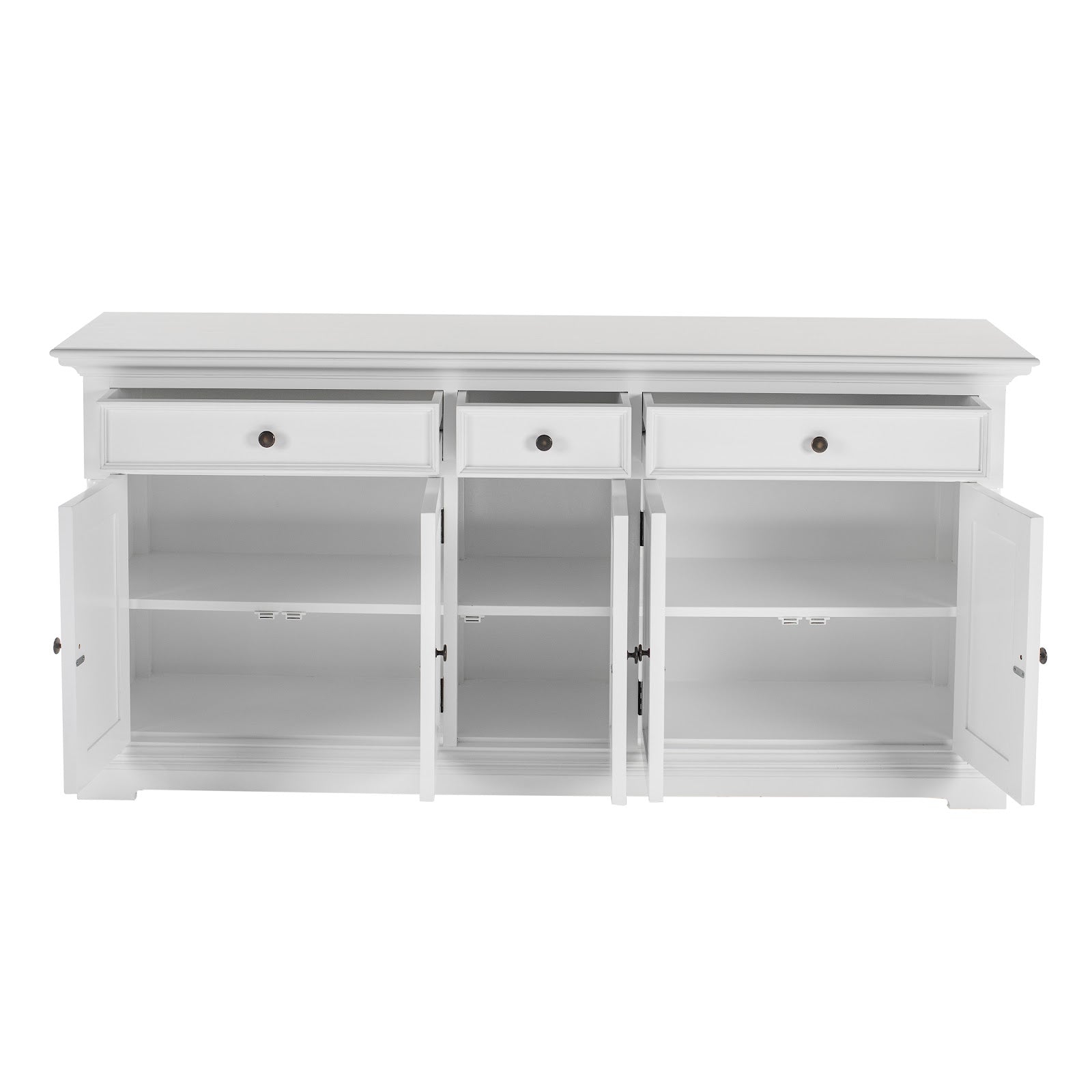 Classic Buffet Table with 3 Drawers & 5 Doors