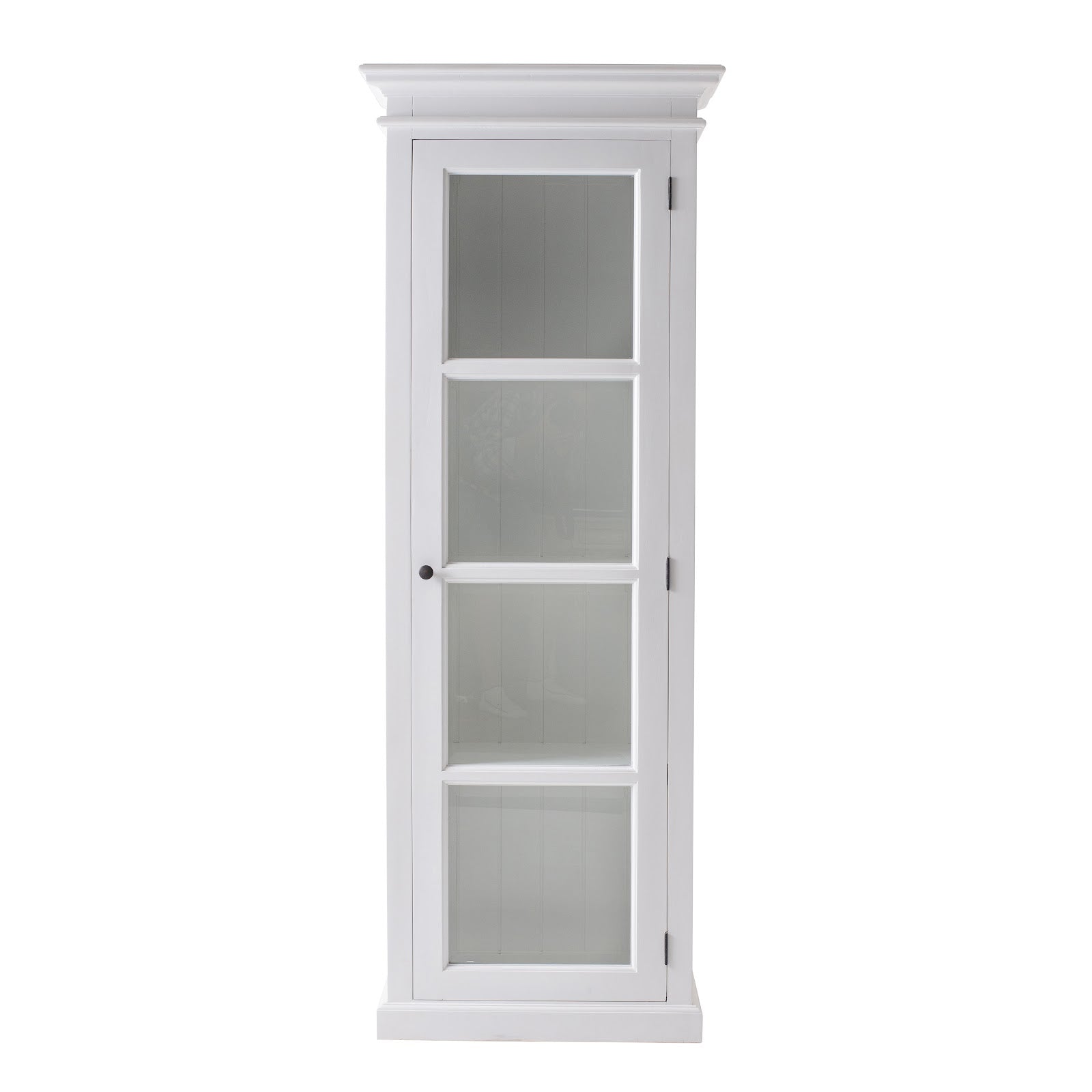 Classic Cabinet 1 Glass Door 4 Shelves