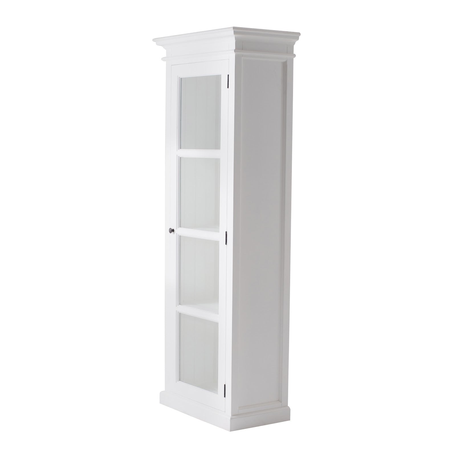 Classic Cabinet 1 Glass Door 4 Shelves