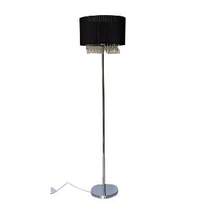 Classic Chandelier Floor Lamp - Black