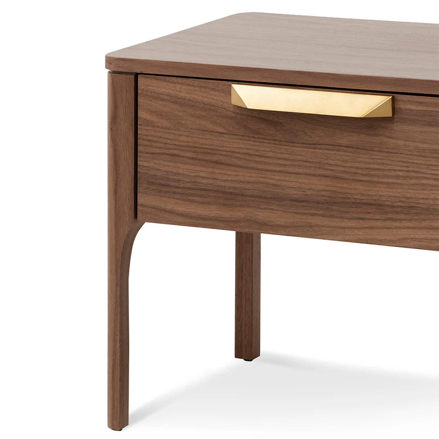 Classic Design Bedside Table 55cms - Walnut