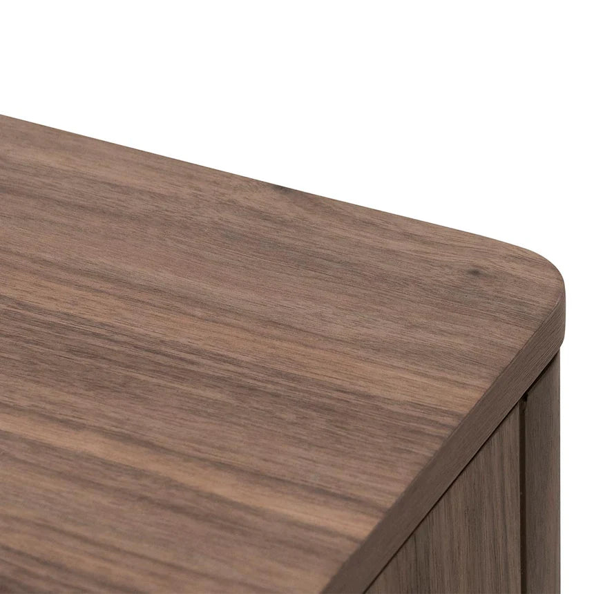 Classic Design Bedside Table 55cms - Walnut