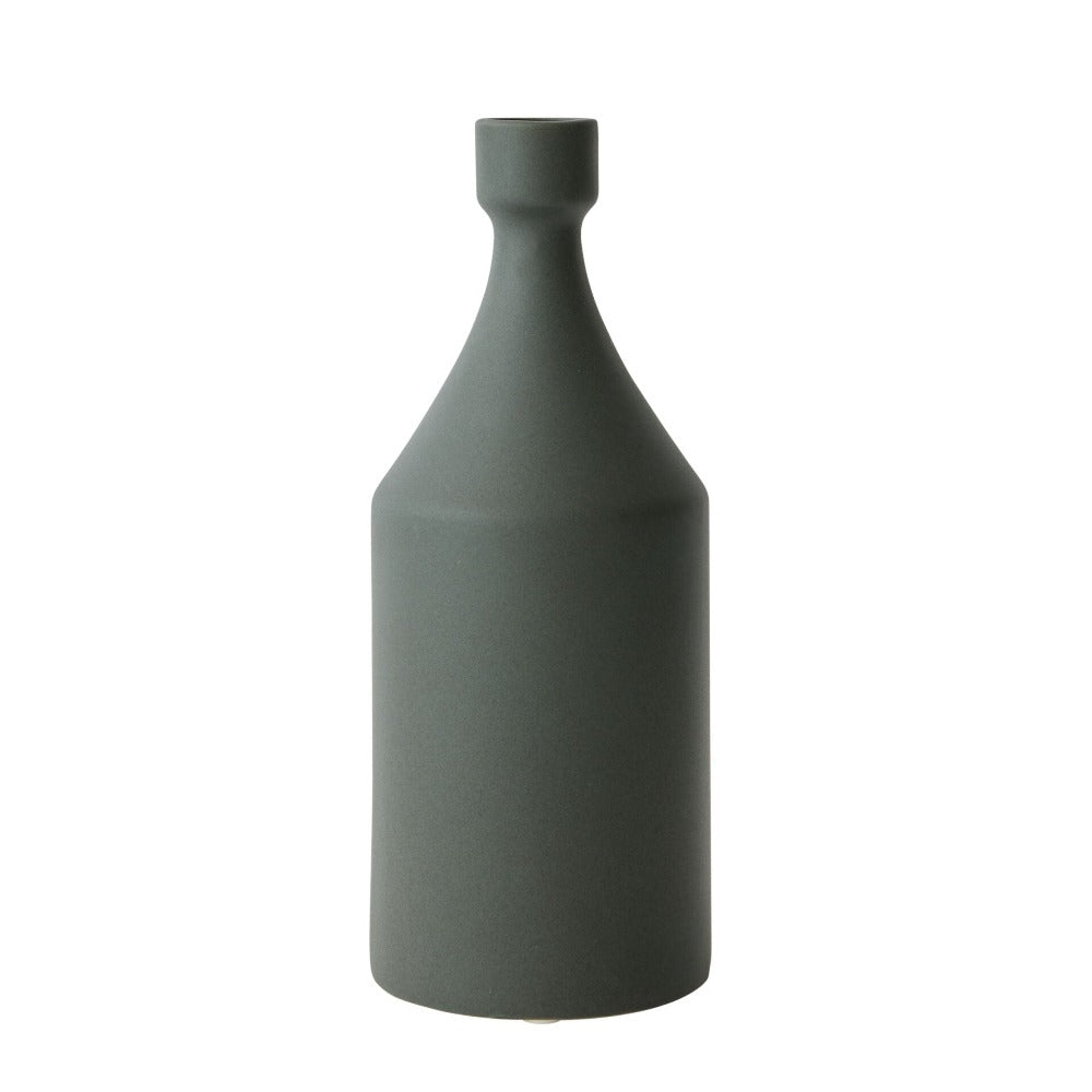 Classic Elegance Bottle Ceramic Vase