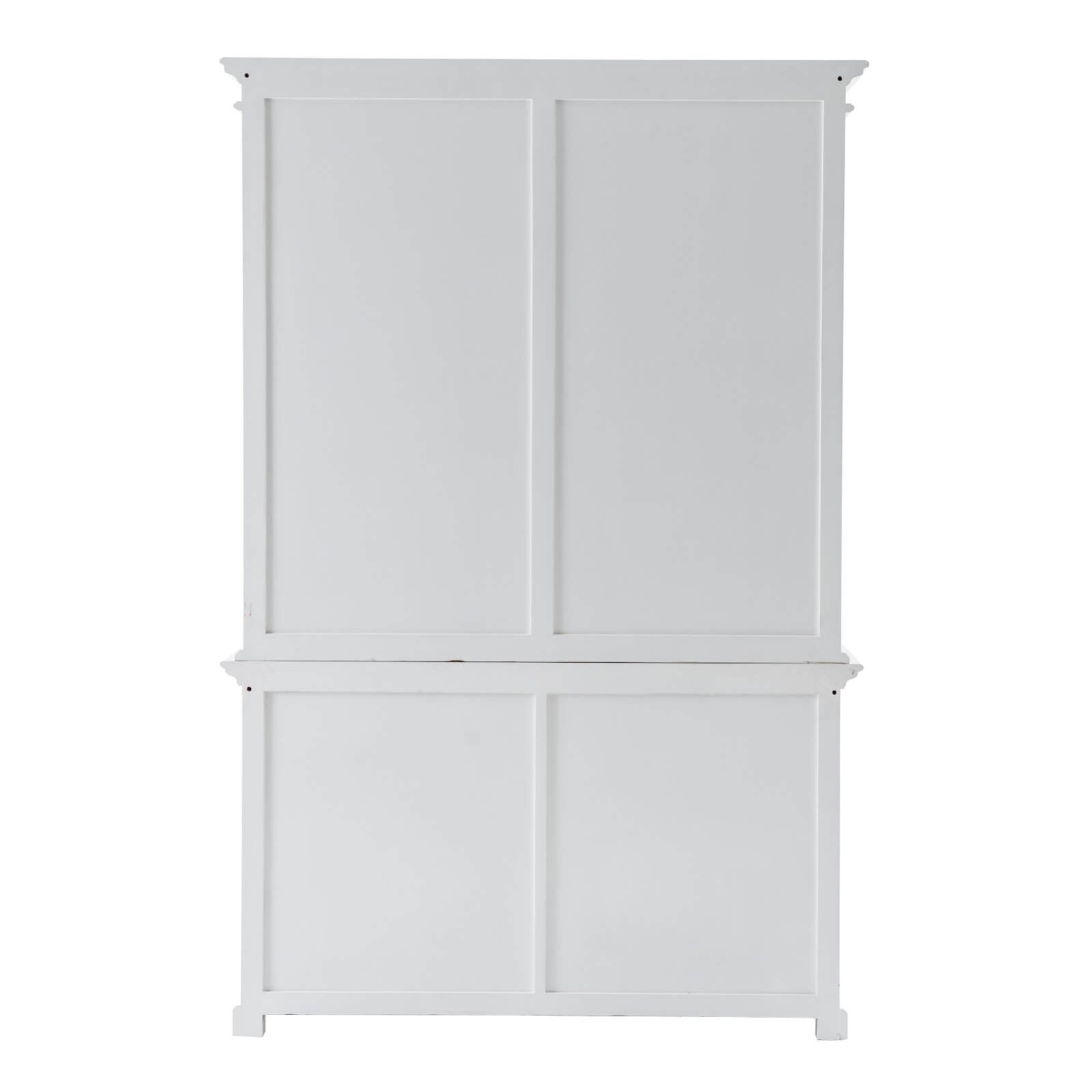 Classic Farmhouse Hutch Cabinet 2 Drawers 4 Doors & 6 Shelves