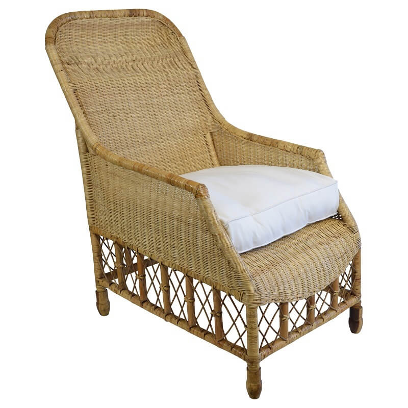 Classic Lattice Armchair - Natural