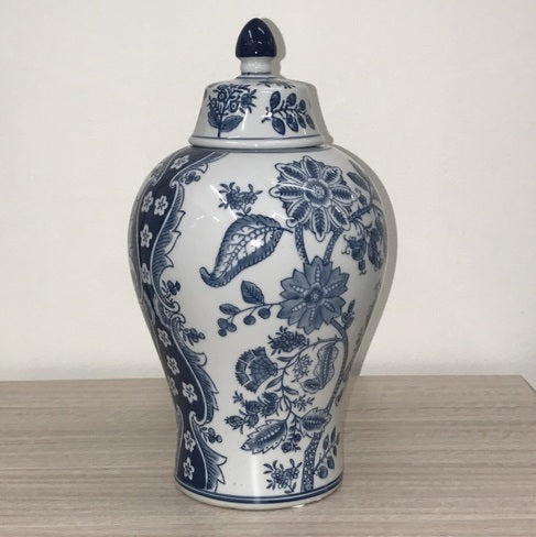 Classic Ming-Inspired Ginger Jar - 32cms