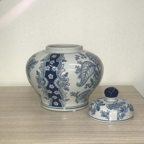 Classic Ming-Inspired Ginger Jar - 32cms