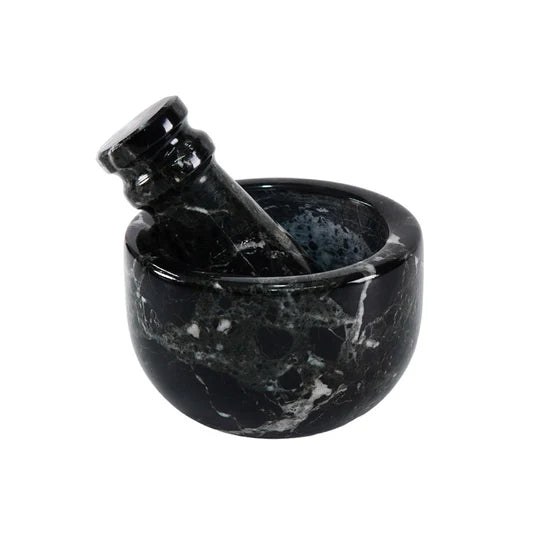 Classic Mini Mortar & Pestle Set - Black