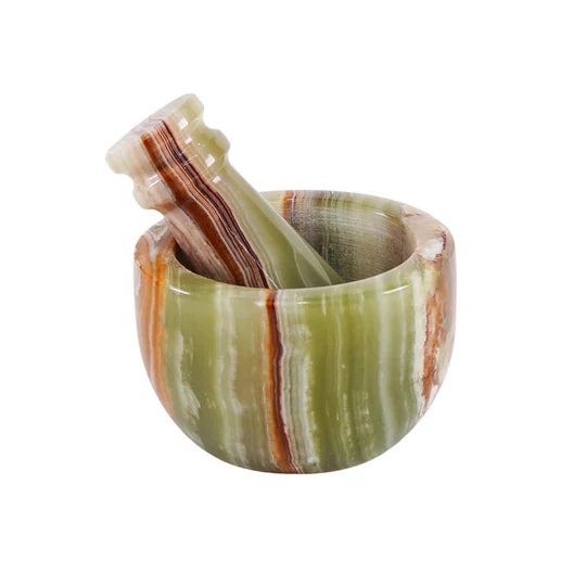 Classic Mini Mortar & Pestle Set - Green