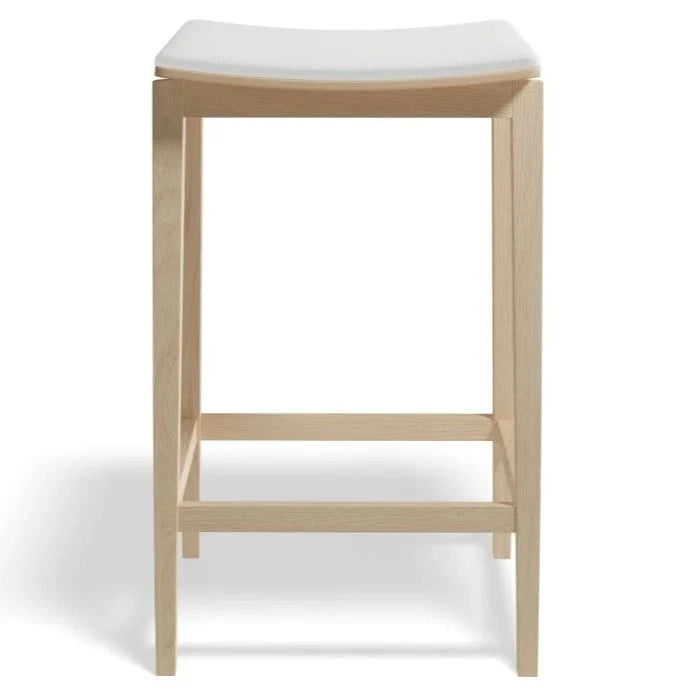 Classic Natural Padded High Stool (Available in 2 Sizes)