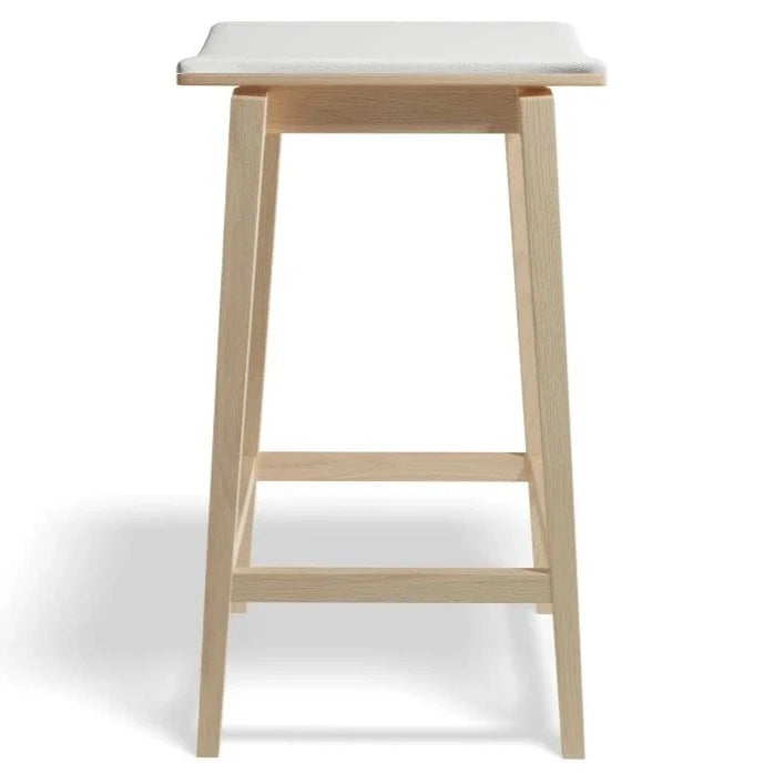 Classic Natural Padded High Stool (Available in 2 Sizes)