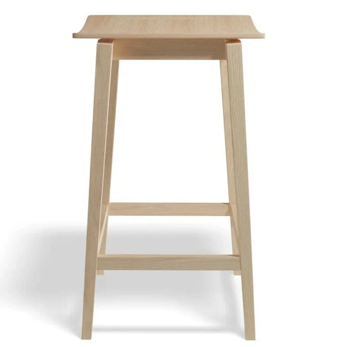 Classic Natural Wooden High Stool (Available in 2 Sizes)