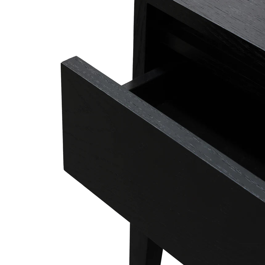 Classic Night Bedside Table - Black