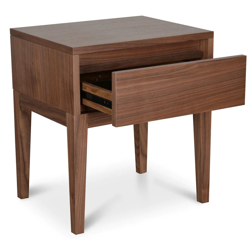 Classic Night Bedside Table - Walnut