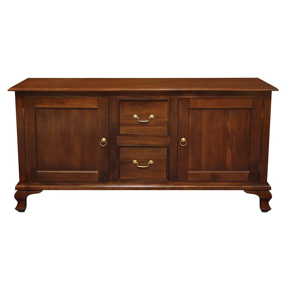 Classic Parisian 2 Door 2 Drawer Buffet - Brown