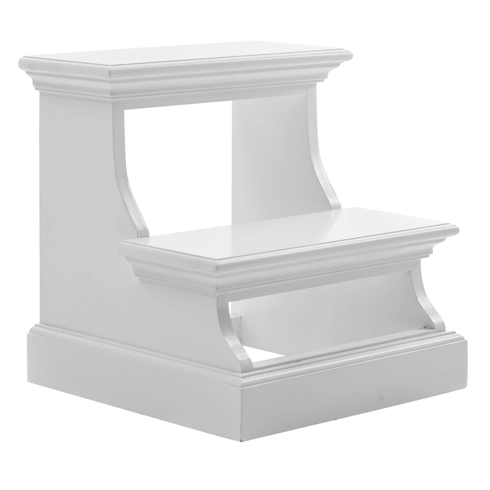 Classic Solid Two-Step Bed Stool