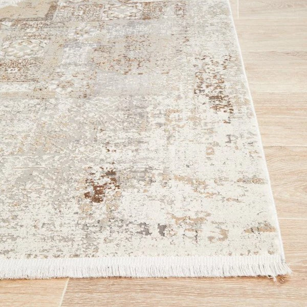 Classic Textured Reflections Stone Rug - 230x160cms