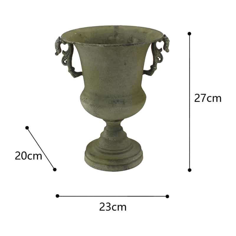 Classic Urn with Feature Handles - 27cms