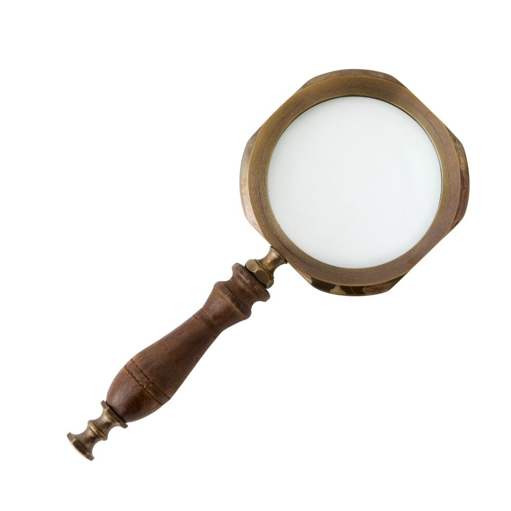 Classic Wooden Handle Magnifier