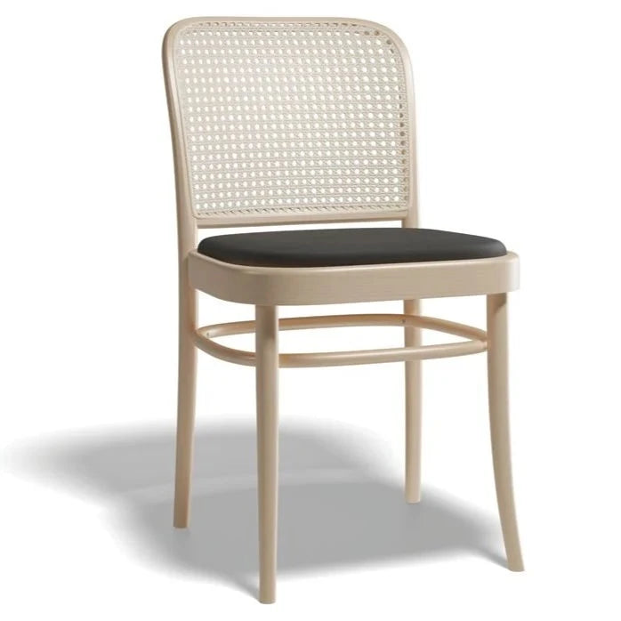 Classic Woodgrain Cane Backrest Dining Chair (Available in 2 Colors)