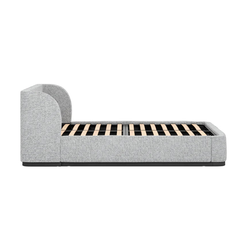 Cloudlike Nest Bed Frame - Pepper Boucle (Queen)