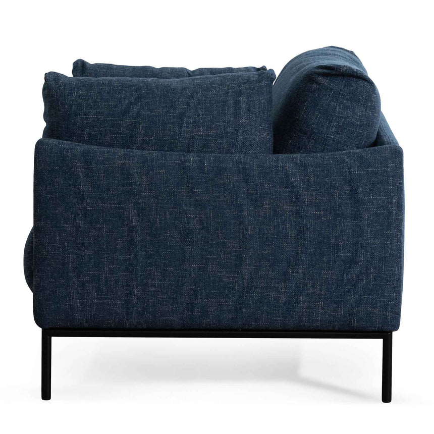 Coastal Comfort Lounge Armchair - Dark Blue