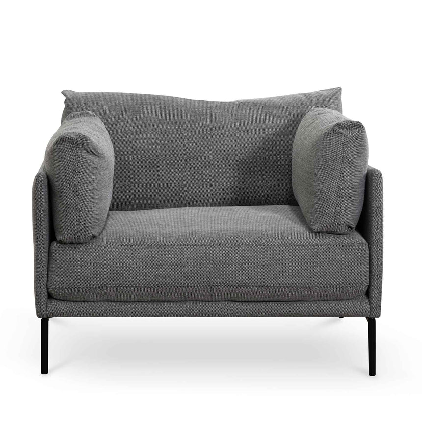 Coastal Comfort Lounge Armchair - Graphite Grey