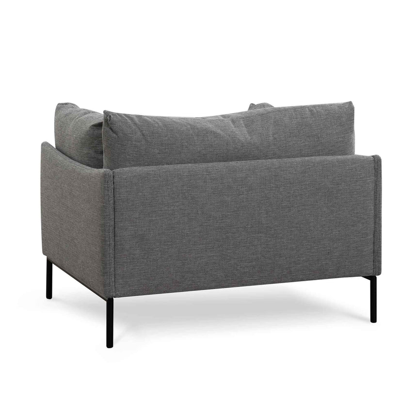 Coastal Comfort Lounge Armchair - Graphite Grey