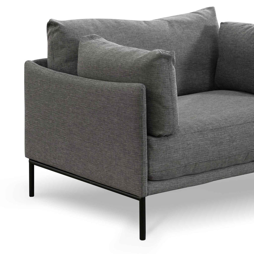 Coastal Comfort Lounge Armchair - Graphite Grey