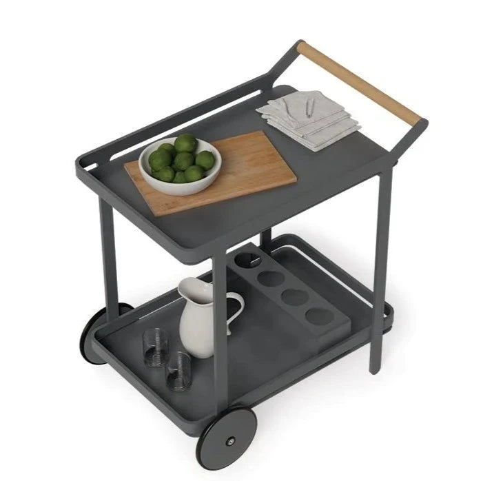 Cocktail Metal Bar Cart (Available in 4 colors)