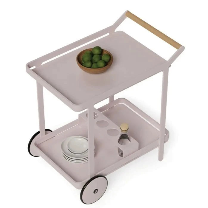 Cocktail Metal Bar Cart (Available in 4 colors)