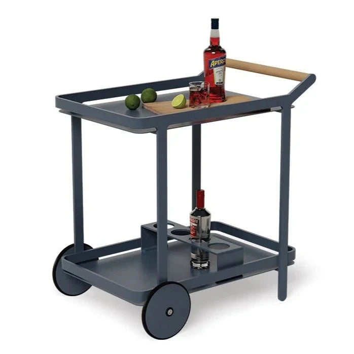 Cocktail Metal Bar Cart (Available in 4 colors)