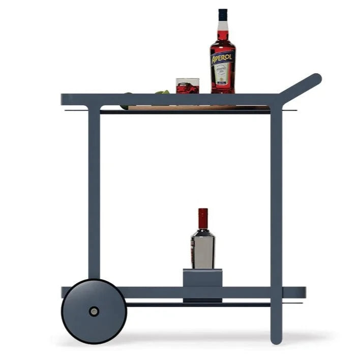 Cocktail Metal Bar Cart (Available in 4 colors)