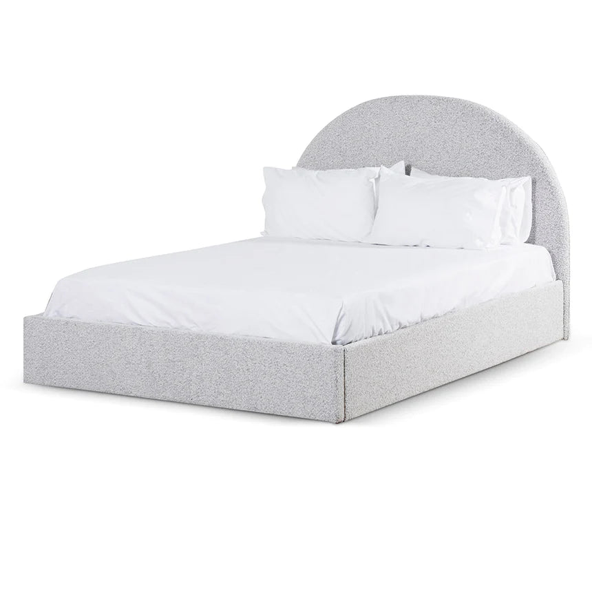 Cocoon Comfort Bed Frames with Storage - Pepper Boucle (King)