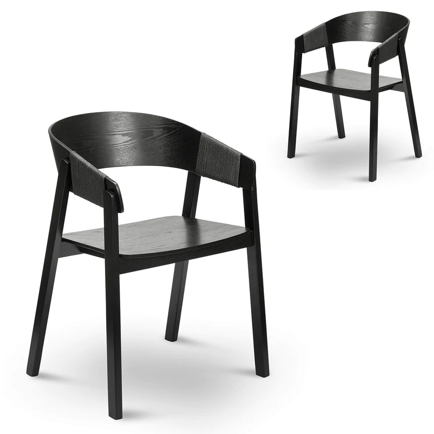 Comfort Craft Dining Chair - Black (Set of 2)