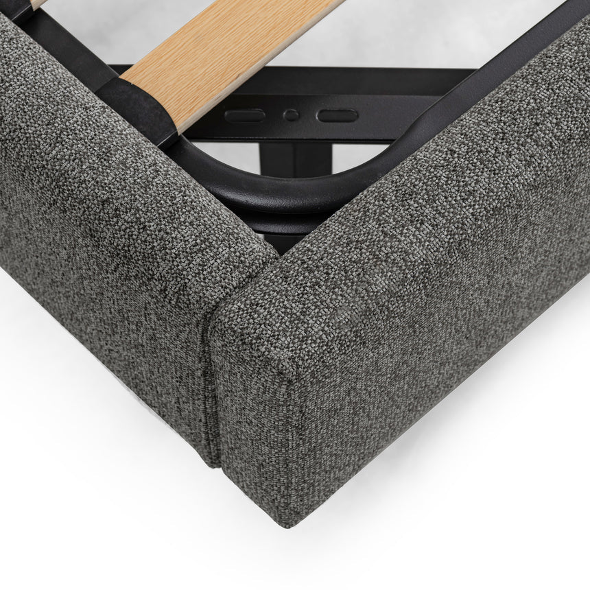 Comfort Crest Bed Frame - Charcoal (King)