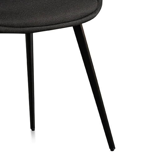 Comfort Seating Dining Chair - Black (Set of 2)