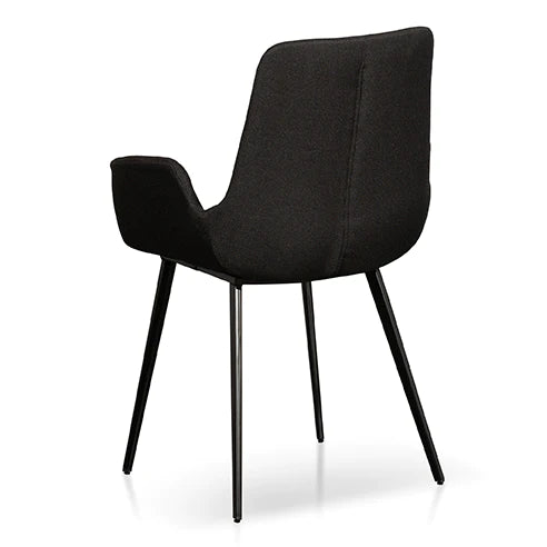 Comfort Seating Dining Chair - Black (Set of 2)