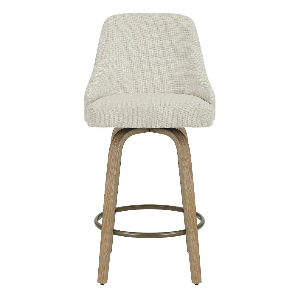 Comfy Kitchen Bar Stool with Backrest